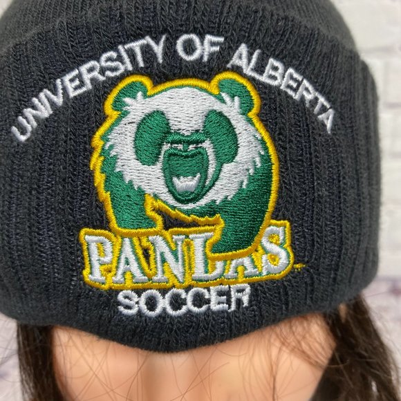 Under ARMOUR Beanie Knit Toque Winter Cap University of Alberta Pandas Soccer - Picture 5 of 11